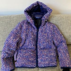 Moncler Grenoble wool blend boucle jacket (Size 1)